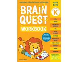 Omslag van Brain Quest Workbook: Kindergarten (Revised Edition)