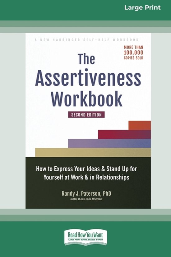 The Assertiveness Workbook - cover
