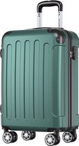 TRVLMORE Handbagage Koffer - 38L - Cijferslot - Lichtgewicht - Trolley - 54x36x20cm - Past binnen 55x40x20 cm - Donkergroen