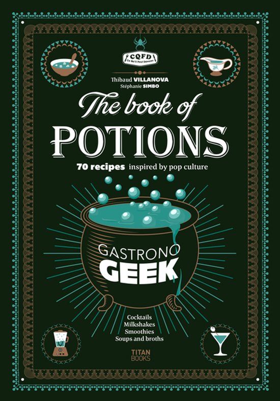 Gastronogeek Book Of Potions - cover