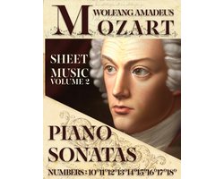 Mozart Wolfang Amadeus - Piano Sonatas - Sheet Music - Volume 2