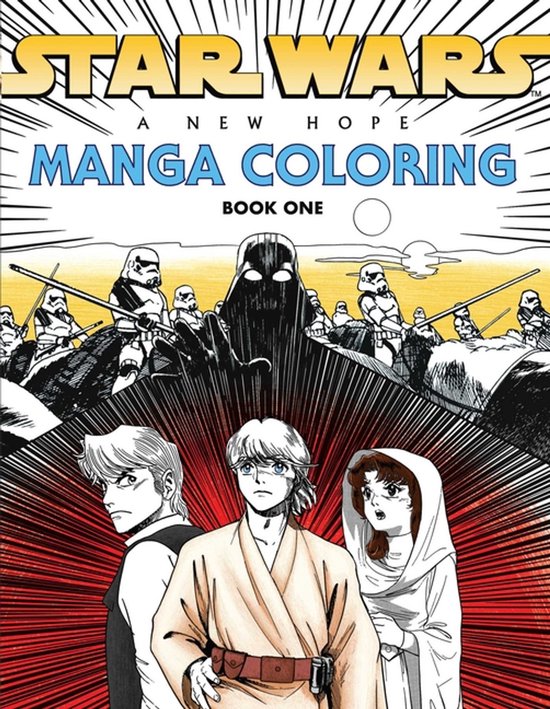 Star Wars Manga Coloring - cover