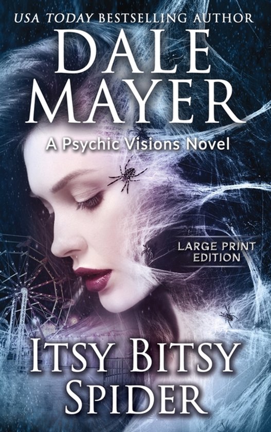 Psychic Visions (Large Print, Hardcover)- Itsy Bitsy Spider - cover