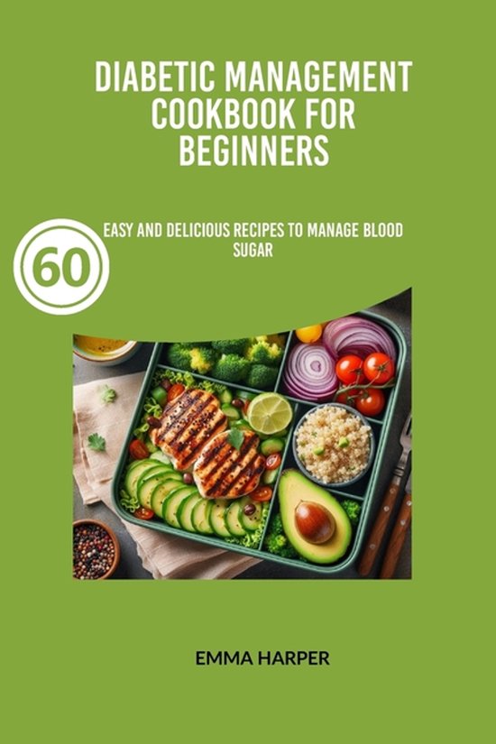 Diabetic Management Cookbook For Beginners - cover