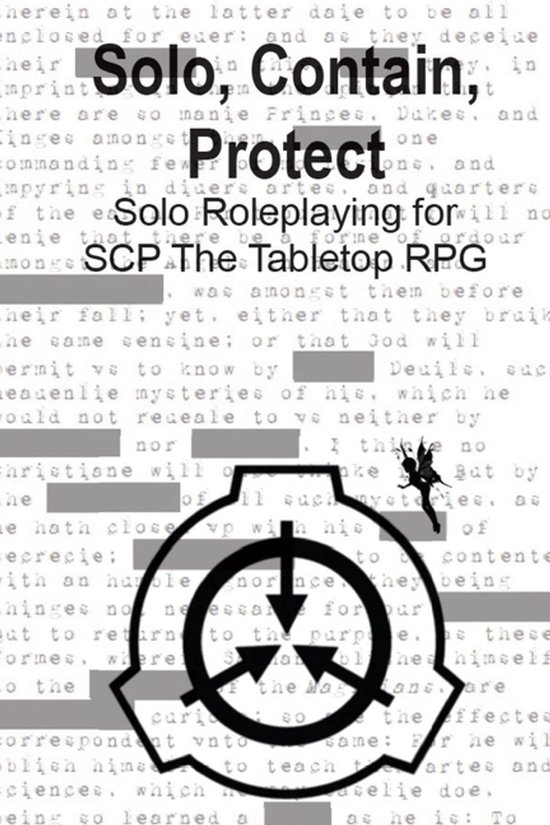 Solo Roleplaying Supplements- Solo, Contain, Protect - cover
