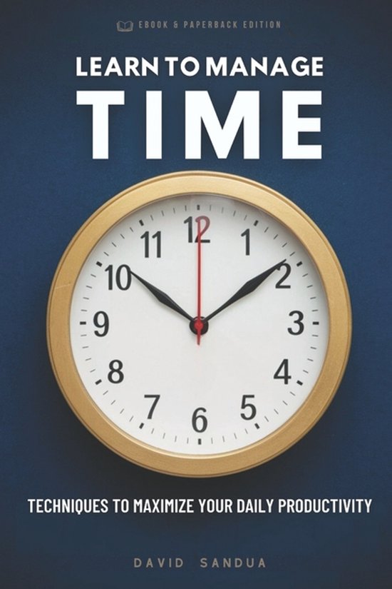 Learn to Manage Time - cover