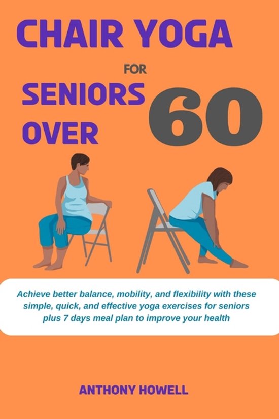 Chair yoga for seniors over 60 - cover