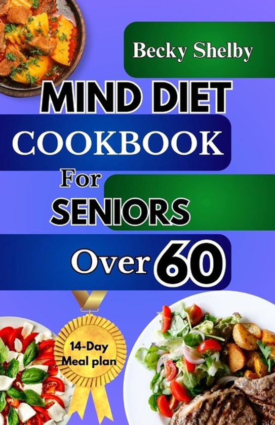 Mind Diet Cookbook for Seniors Over 60 - cover