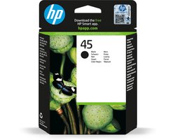 HP 45 - Inktcartridge / Zwart (51645AE)