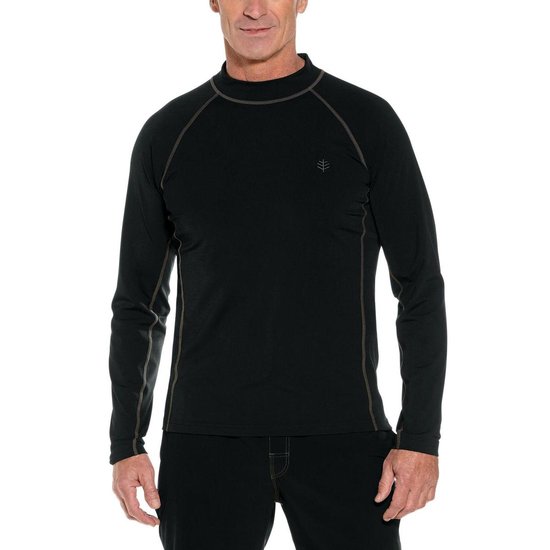 Heren UV-bescherming UPF 50 T-shirt met lange mouwen, werkvissen, zwemshirt, rashguard uitslag vest, Donkerblauwe vierkanten, XL