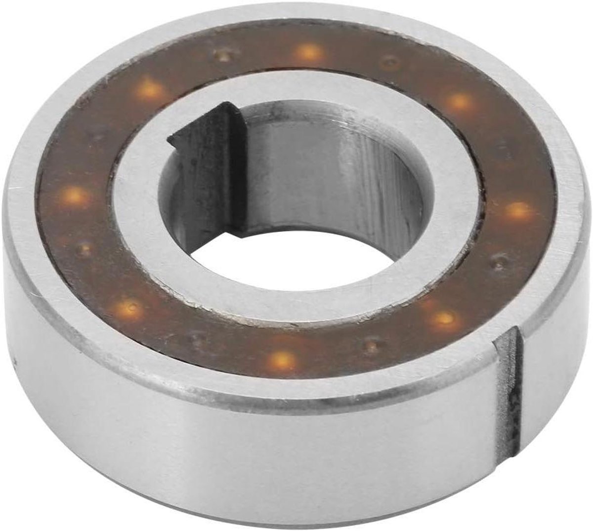 One Way Bearing Free Running Bearings Double Keyway Coupling - 35 * 15 * 11mm for Electronic Equipment Printing Machines