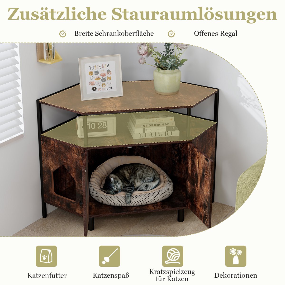 Costway kattenhuisjes S kopen? | Laagste prijs Costway kattenhuisjes S kopen? | Laagste prijs