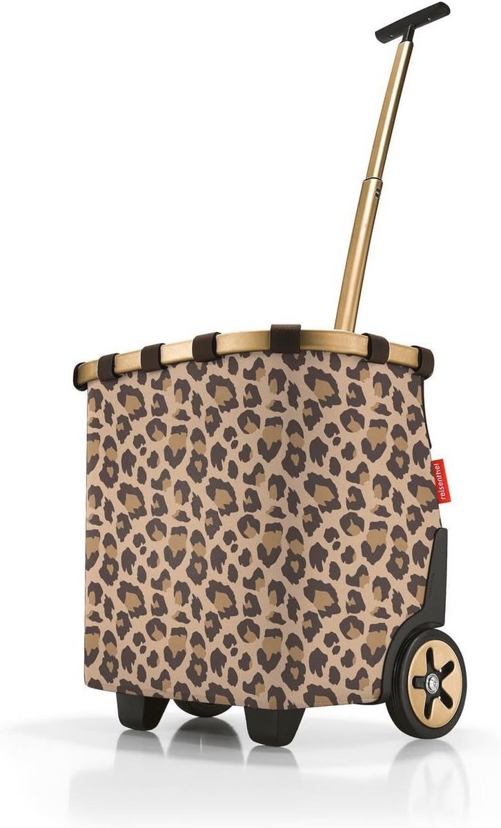 Draagbare boodschappentrolley met stevig aluminium frame en uitneembare mesh-binnenzak - 40L