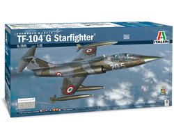 Italeri Modelbouwpakket Vliegtuigen - 2509 TF-104 G Starfighter (NL Decals) Plastic - 1:32 - Modelbouw