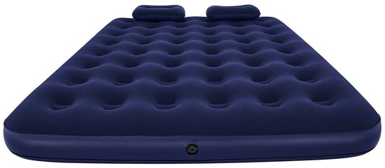 Bestway Twee Persoons Luchtbed met Pomp en Kussens - 203x152x22 cm - Luxe en Comfort van Bestway — afbeelding 5