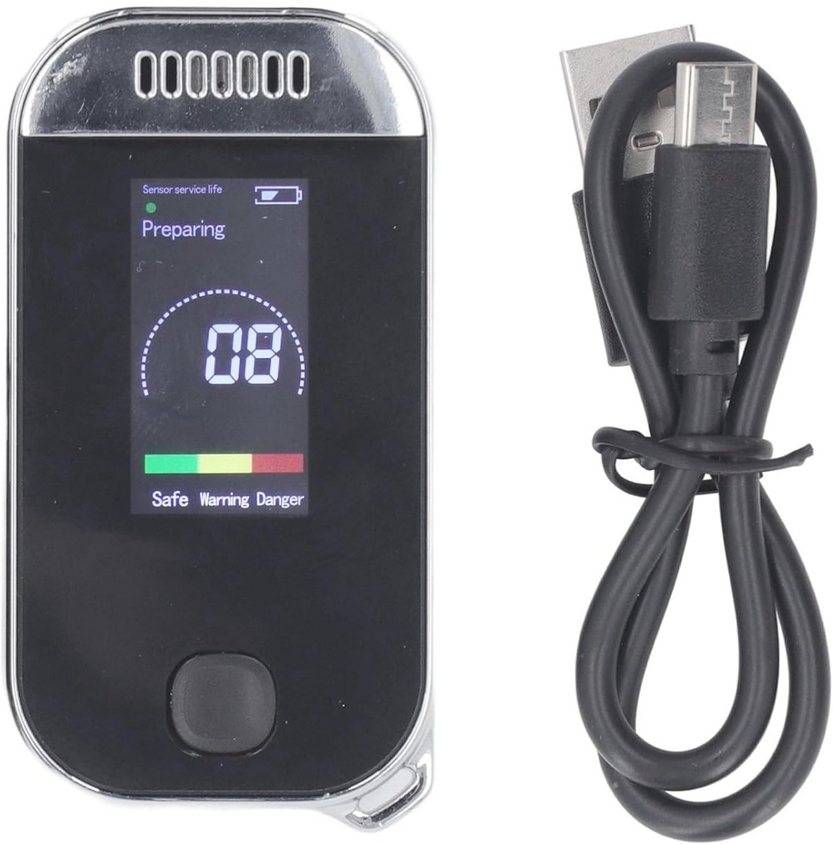 Digitale Ademalcoholtester met Hoog Nauwkeurigheid en Oplaadbaar Display