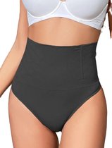 Corrigerend Ondergoed Dames | Corrigerend Slipje | Correctie Buik Ondergoed | Waist Correctiee | Maat 38/40 | M I Zwart