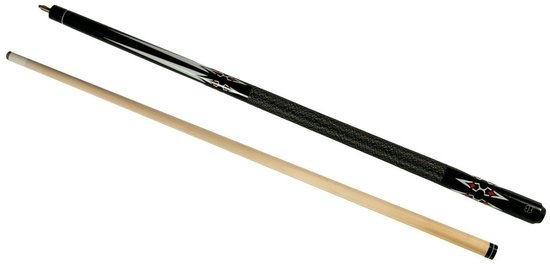 Classic Poolkeu - Biljartkeu - Poolkeu 2 delig - 147 cm - Wit