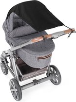 Zonnedoek Kinderwagen - Universeel zonnescherm voor Kinderwagen & buggy- Zonnescherm Kinderwagen - Inclusief opbergtasje!
