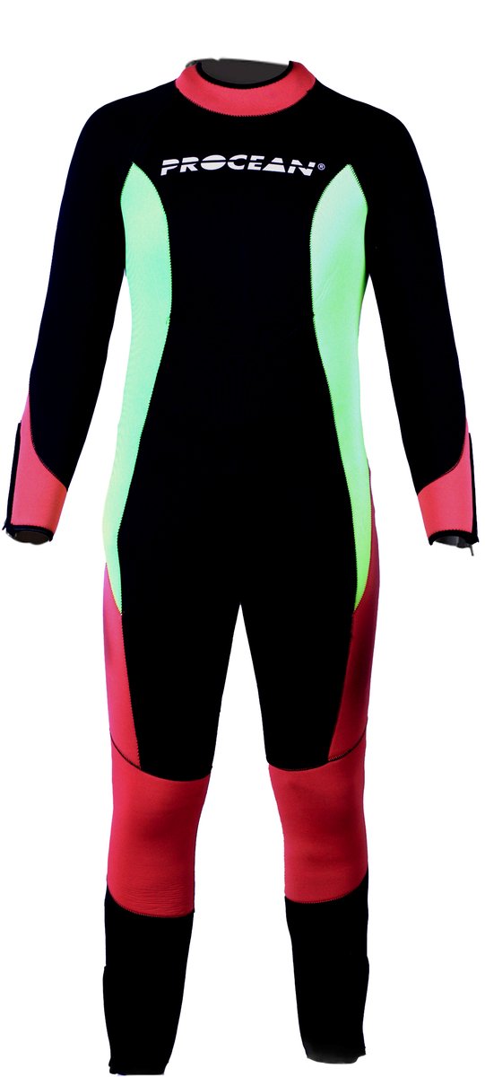 Procean - Wetsuit Pro 3 - Wetsuit - Kleurrijk - 5mm - Vrouw XL