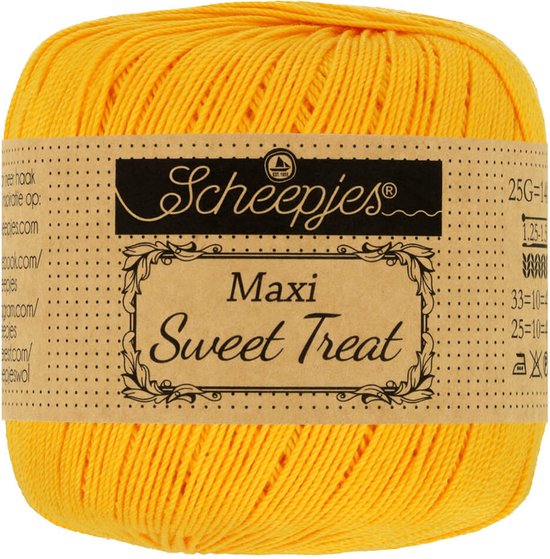 Scheepjes Maxi Sweet Treat-208 Or Yellow