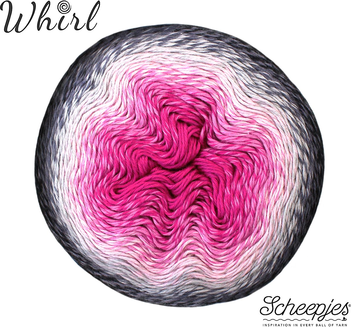 Scheepjes Whirl 1000m - Watermelon Hell Raiser