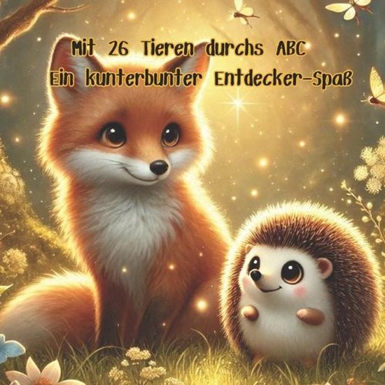 Mit 26 Tieren durchs ABC - ein kunterbunter Entdecker-Spaß - cover