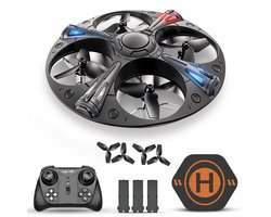 Logivision V43 UFO Drone - Mini drone - Drones - Voor Kinderen/Volwassenen - Drone DJI - Tot 60 Minuten Vliegen - Inclusief Opbergtas, Landing pad, 3 Batterijen