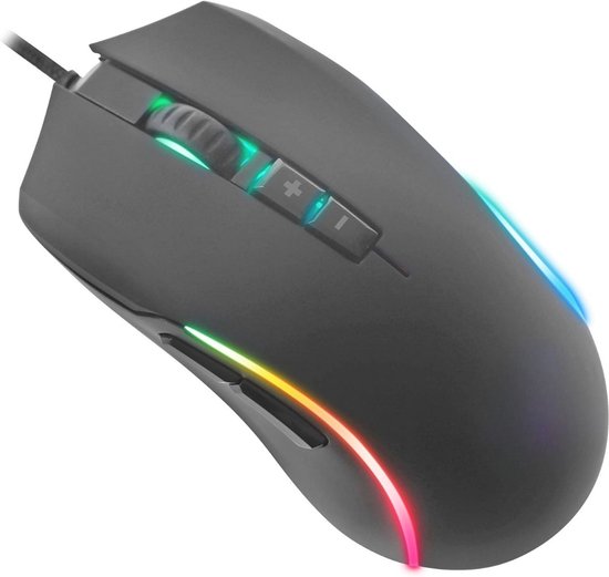 Lexium Computermuis met Draad - Computer Muis met Draad - Muis met Draad voor Laptop of PC