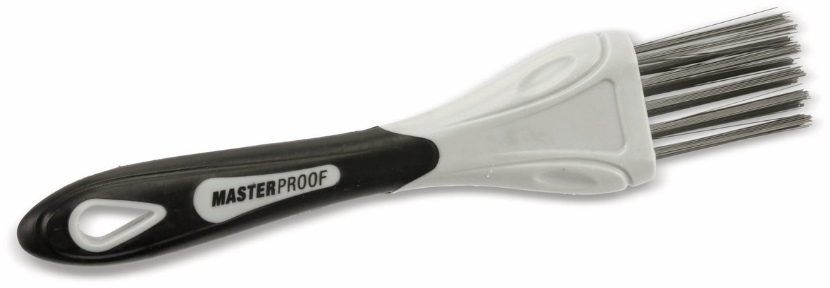 MASTERPROOF draadborstel, 2-rijig, koolstofstaal