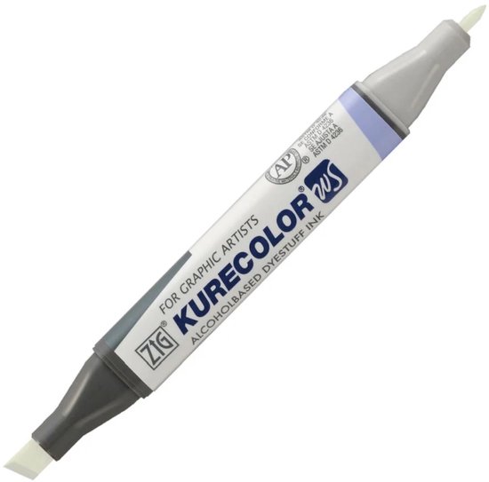 Zig - Marqueur graphique Kurecolor Twin KC 3000 - Blue Maïzena 364
