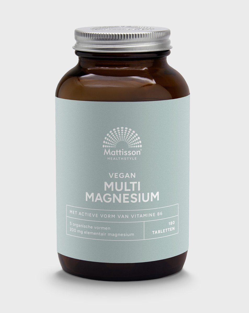 Goedkoopste Mattisson - Multi Magnesium - 200mg complex - 180 tabletten