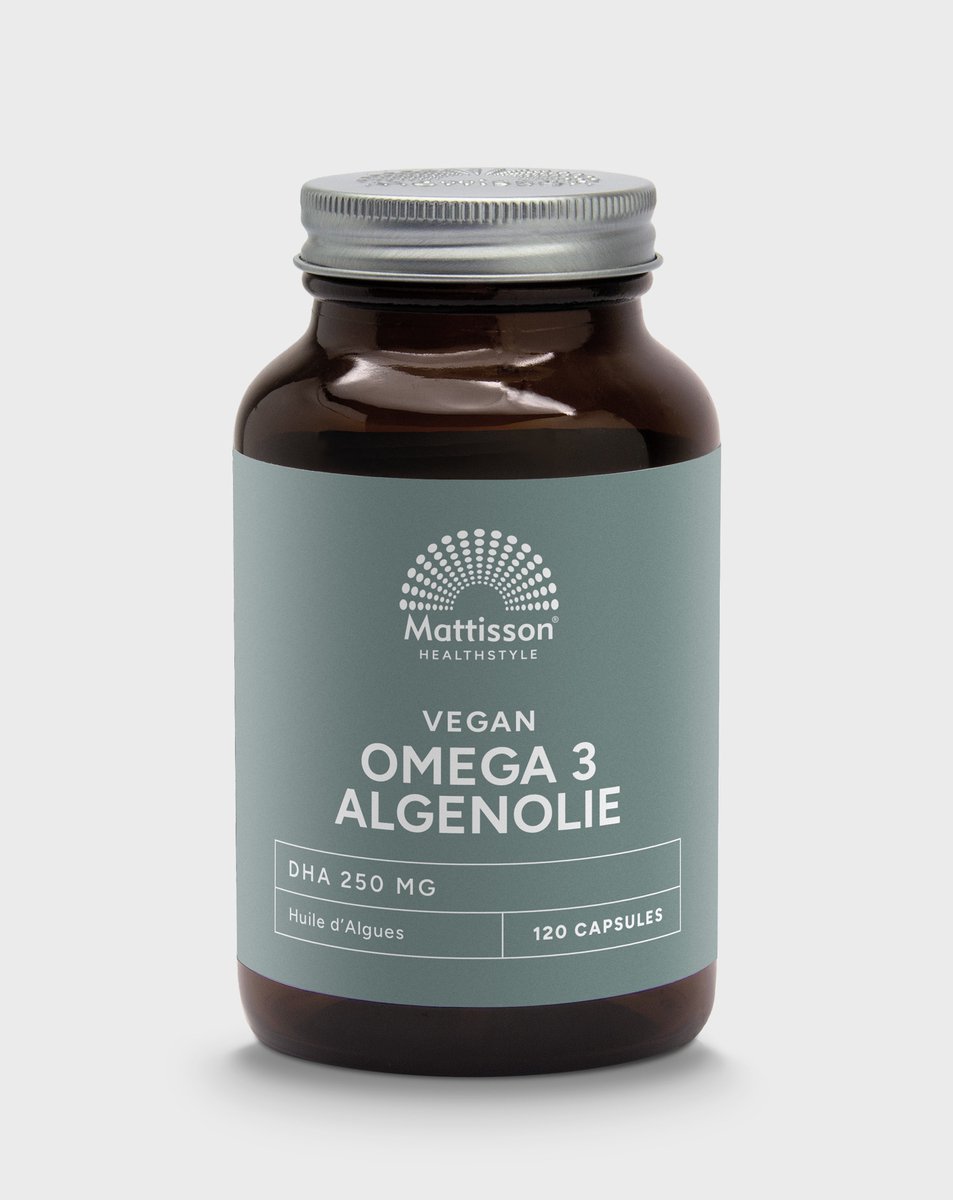 Goedkoopste Mattisson - Vegan Algenolie Omega 3 - DHA 260mg - Vegan Voedingssupplement - 120 Capsules