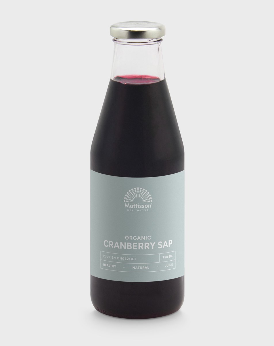 Goedkoopste Mattisson - Biologische Cranberry Sap - Ongezoet - Cranberry Juice - 100 Biologisch Sap - 750 ml