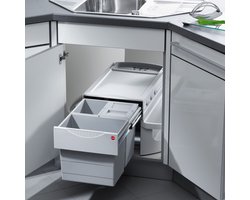 Hailo 3646231 - AS Rondo Comfort - 20L/10L/10L/deksel/veegset/MFE 12L