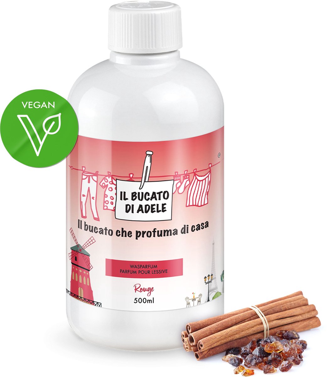 Goedkoopste Il Bucato di Adele Wasparfum - Italiaanse Was Parfum - Rouge 500ml