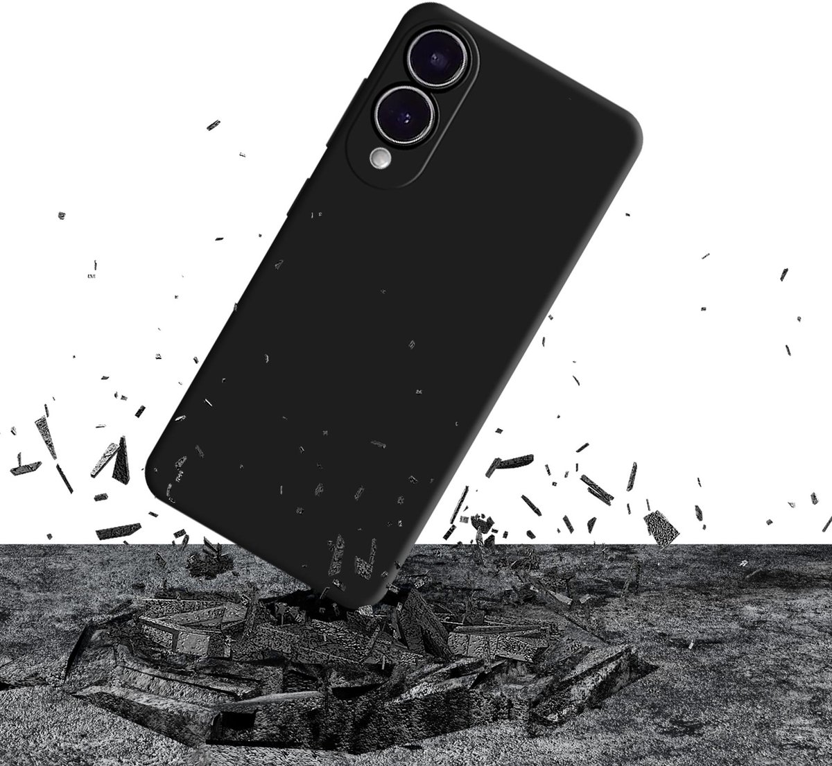 Samsung Galaxy S25 Edge - 3mk siliconen hoesje