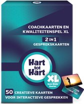 2-in-1 Coachkaarten en Kwaliteitenspel XL - Associatiekaarten - Coachingskaarten - Fotokaarten