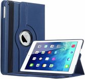 iPad Air Case cover 360 graden draaibare hoesje - Donker Blauw