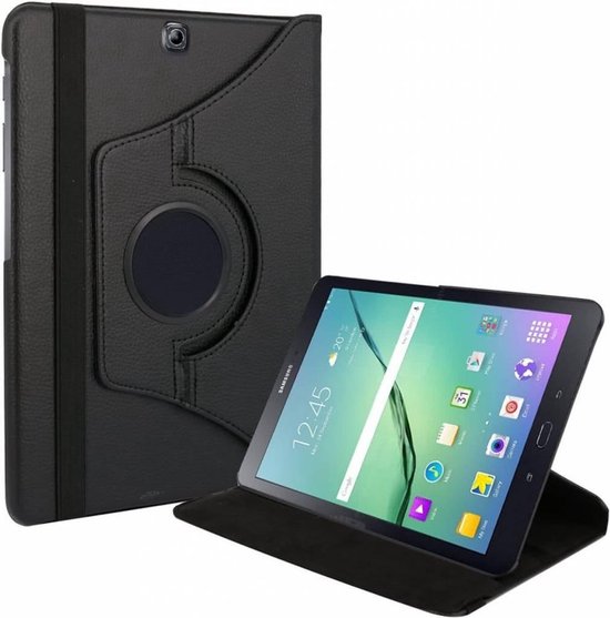 Samsung Galaxy Tab S2 9,7 inch (SM- T810) Tablet Case met 360 graden  draaistand cover... | bol.com