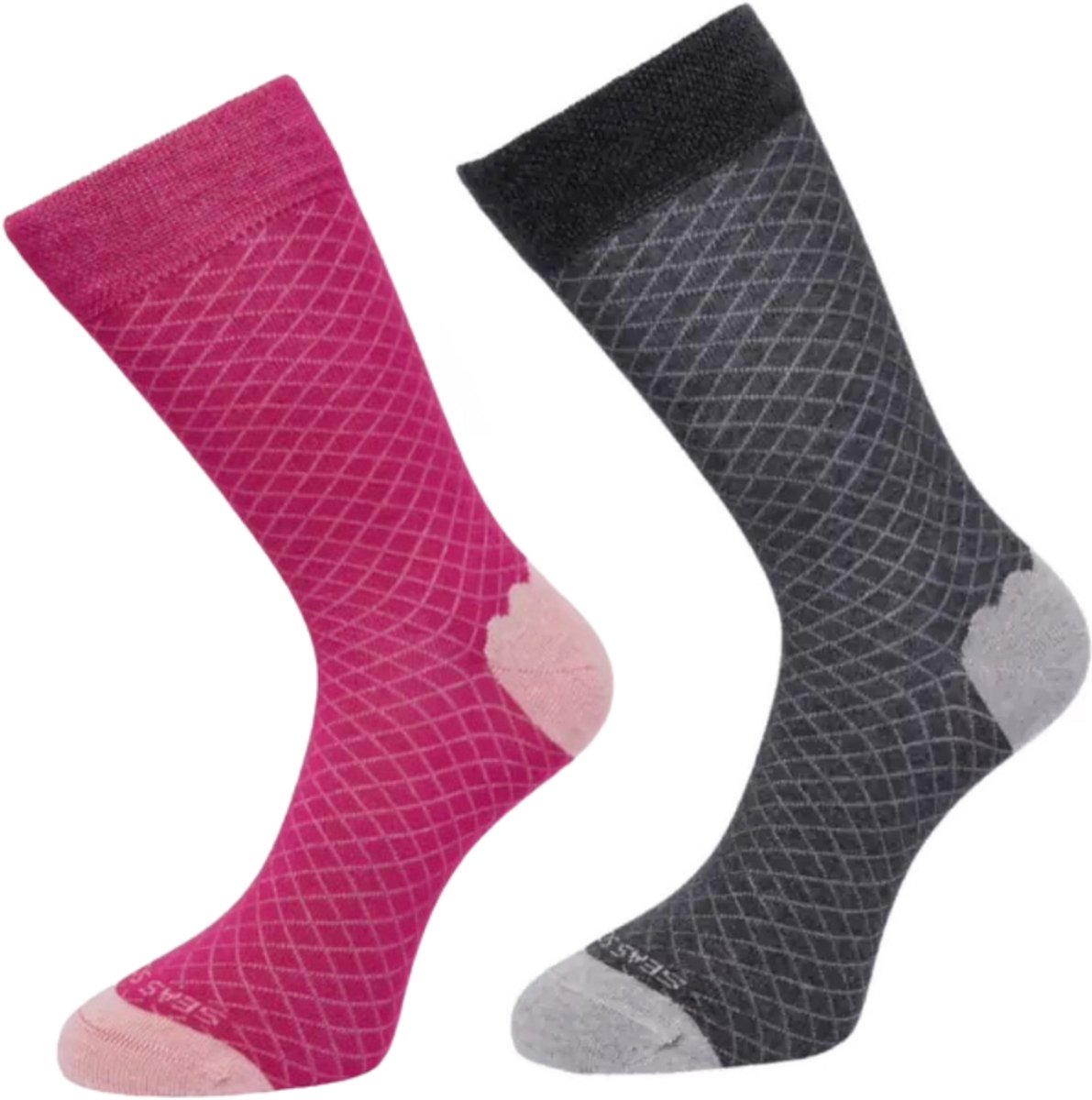 OneTrippel - Healthy Seas Socks - Sokken - Sokken Dames - 2 Paar - Gilbert & Wanda - EUR maat 36 40