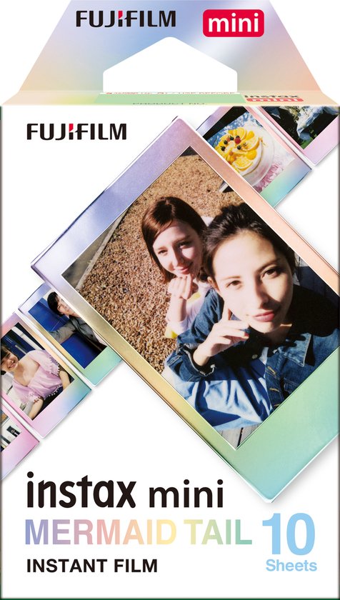 Fujifilm Instax Mini Film - Mermaid Tail - Instant fotopapier - 1 x 10 stuks