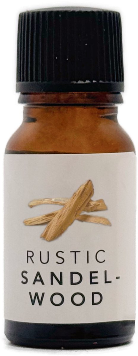 Sandelwood Geurolie – 100% Natuurlijk – Voor Diffuser en Oliebrander – Warm en Houtachtig Aroma – 3BMT®