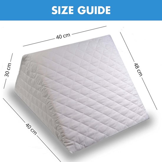 INFANZIA Veelzijdig Traagschuim Leeskussen - Ergonomisch Rugkussen Voor Bed En Bank