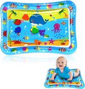 Bol.com Opblaasbaar PVC Tapijt voor Pasgeborenen | Tummy Time Speelmat voor Baby's | Sensorisch Speelgoed | 70 x 50 cm | Geschik... aanbieding