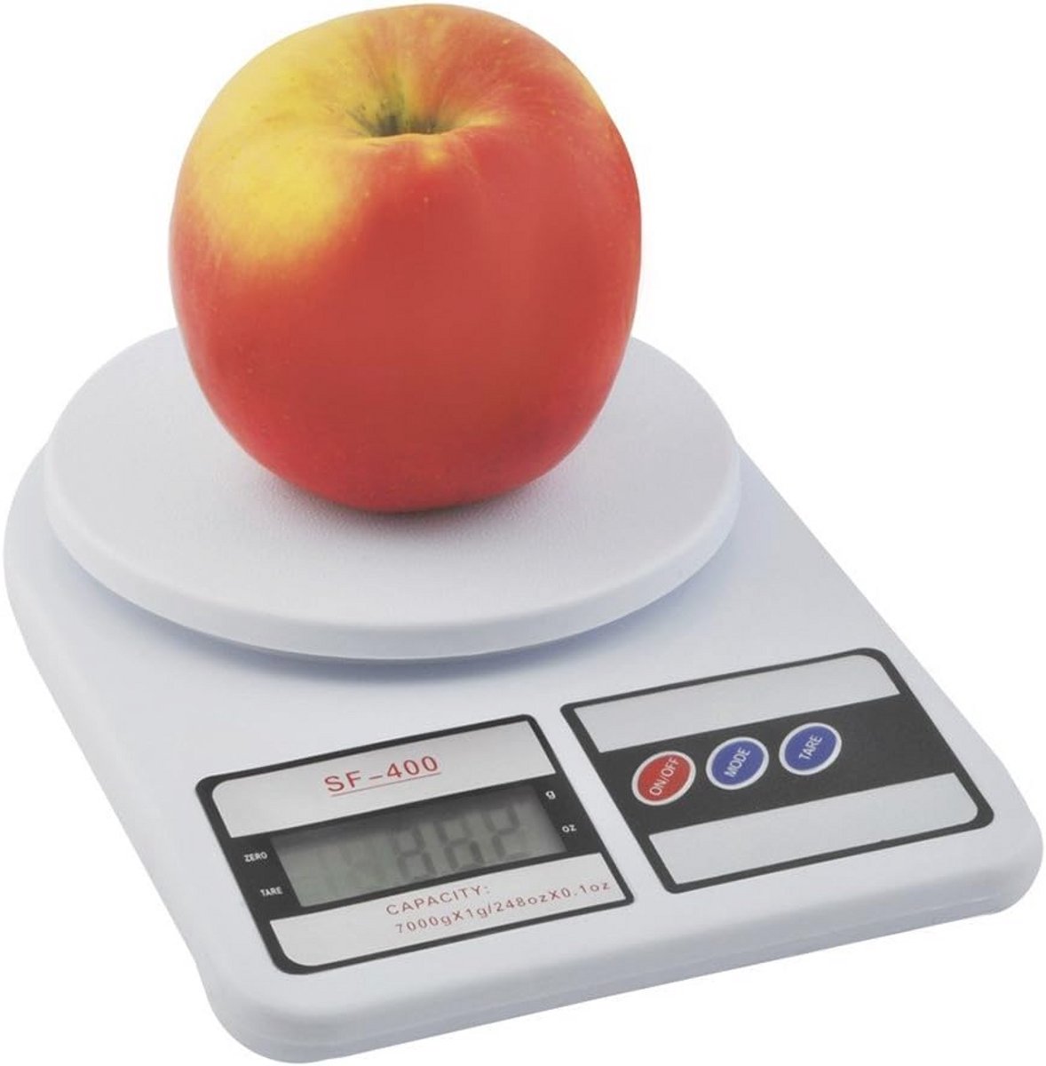 Digitale keukenweegschaal 7 kg - Precisieweegschaal met automatische uitschakeling