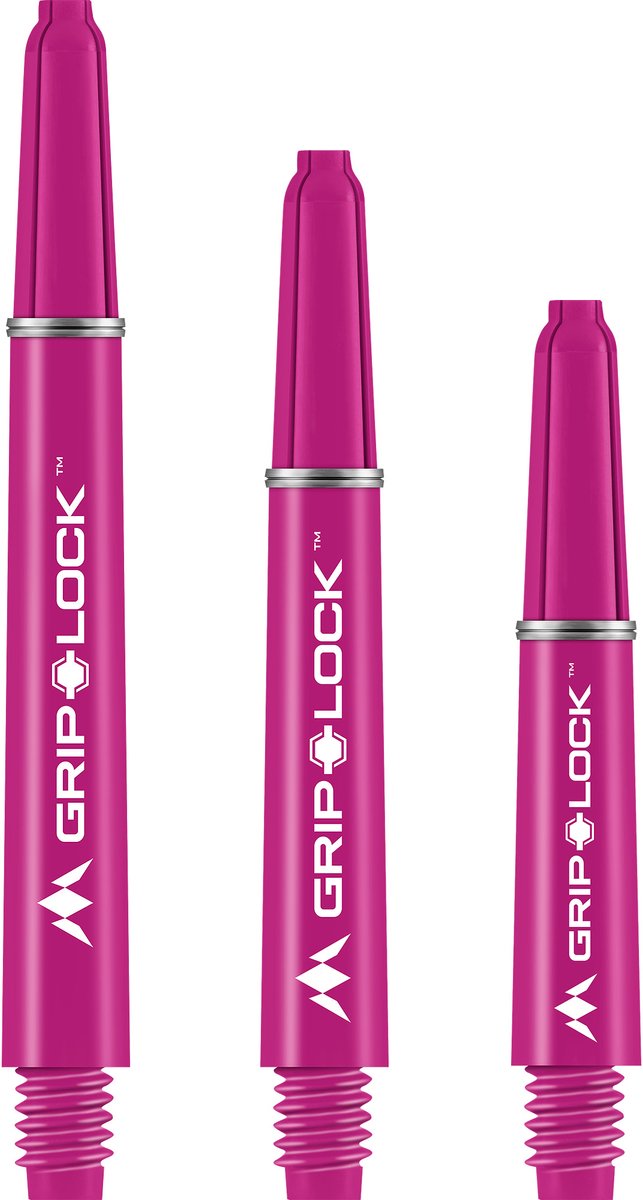 Mission Griplock Shaft Pink - Dart Shafts Short