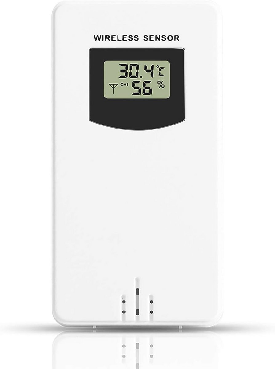 Draadloze buitensensor voor weerstation - eenvoudig te installeren en waterdicht