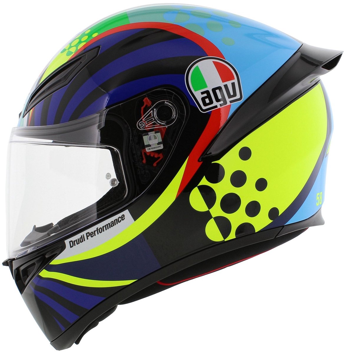 AGV K1 S Motorhelm Rossi Winter Test 2020 – foto 4