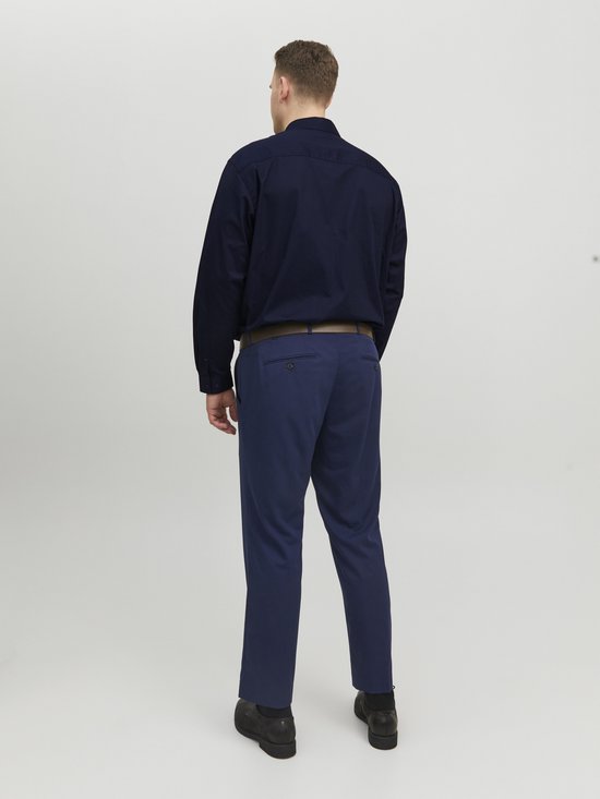 JACK&JONES PLUS JPRBLACARDIFF SHIRT L/S PS NOOS Heren - Maat EU4XL US2XL